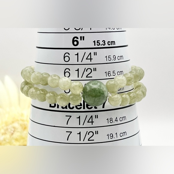 GREEN JASPER BRACELET - Picture 3 of 7